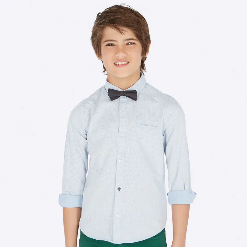 Camisa Celeste Corbatín