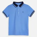 Polo Azul Ribete