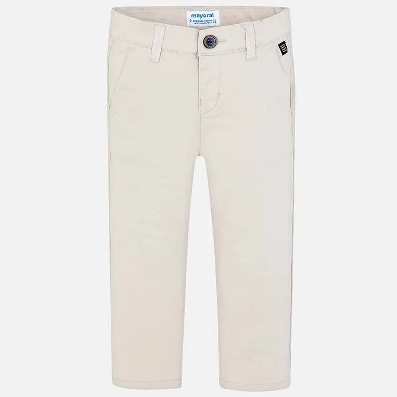 [512] Pantalón Dril Beige Niño