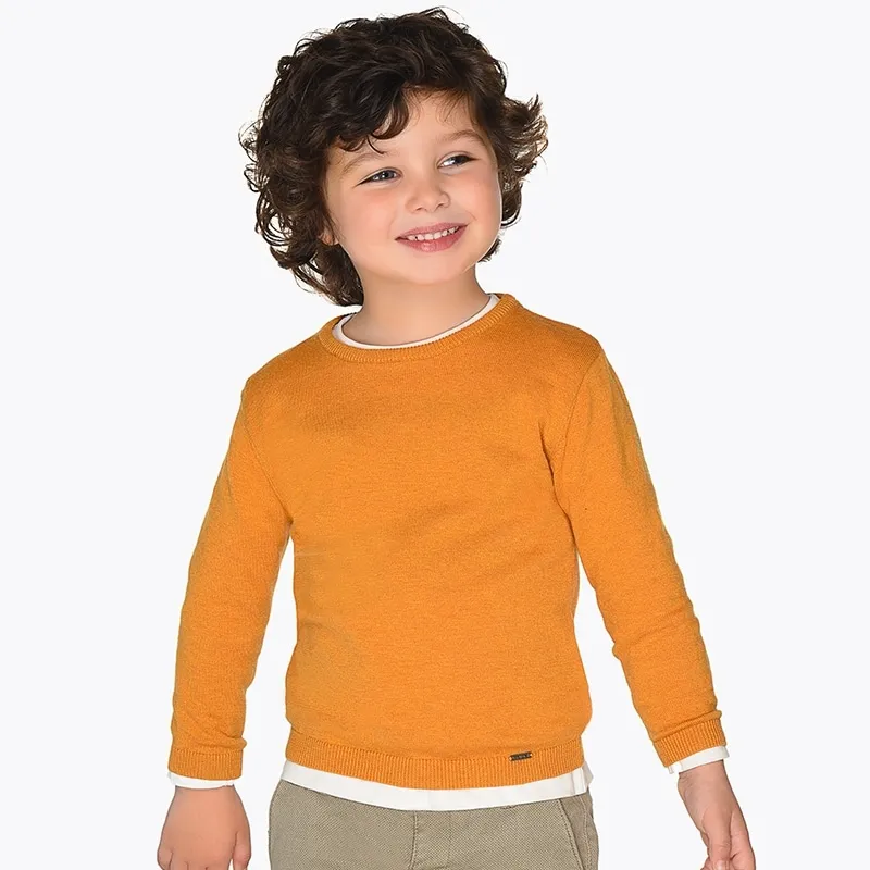 [323] Suéter Mostaza Niño