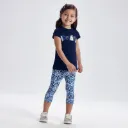 Conjunto Leg. Corto Azul Niña