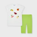 Conjunto Leg. Corto Frutas Niña