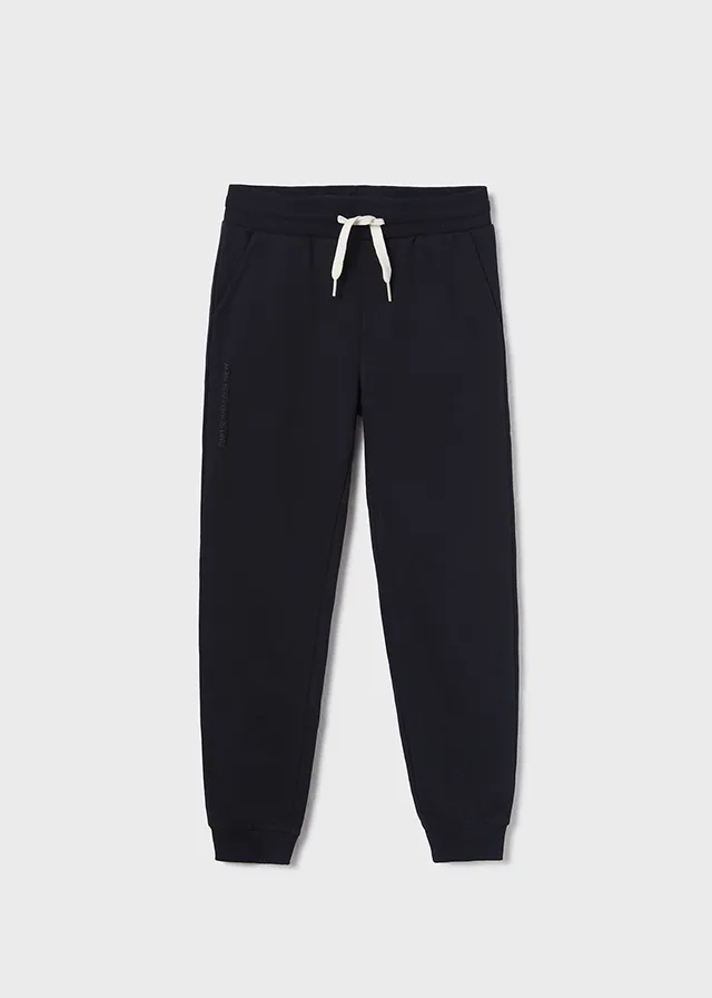 [744] Pantalon Sudadera Negro