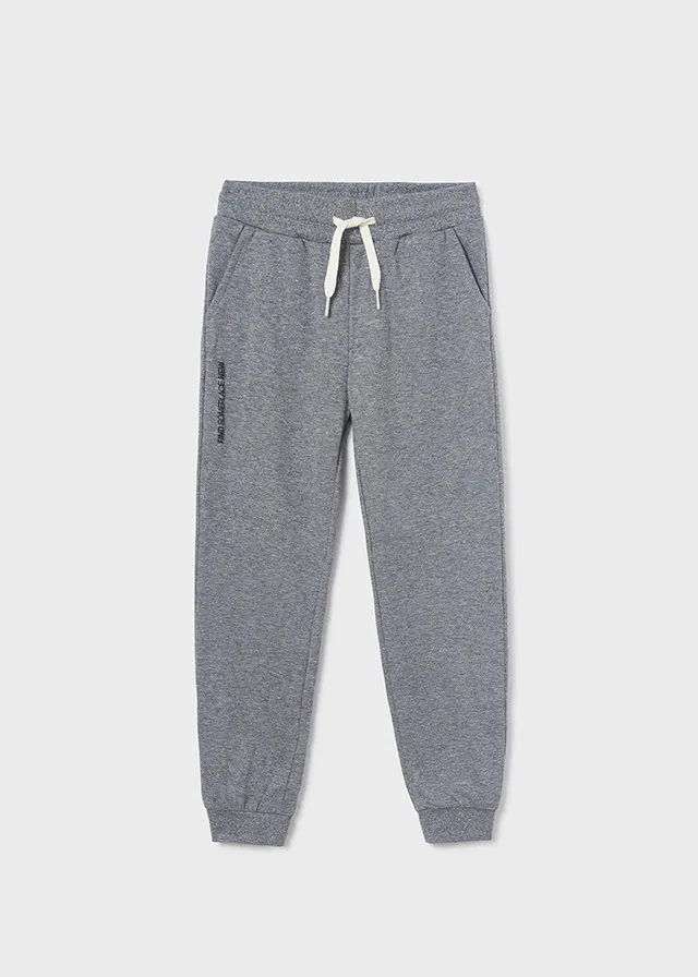 Pantalón Sudadera Gris Niño