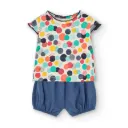 Conjunto de Short Bebé Niña