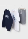Conjunto Saco, Camiseta, Short Niño