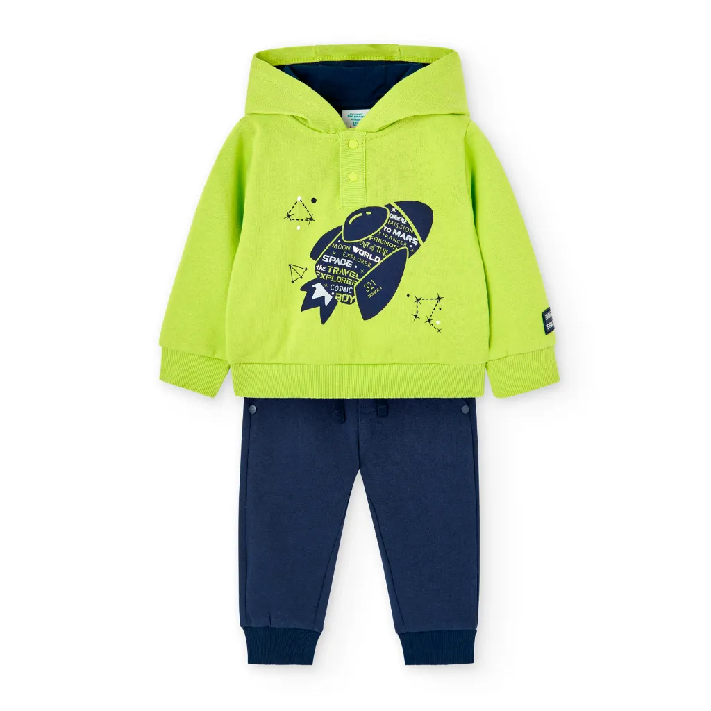 [347116] Sudadera Verde Neon