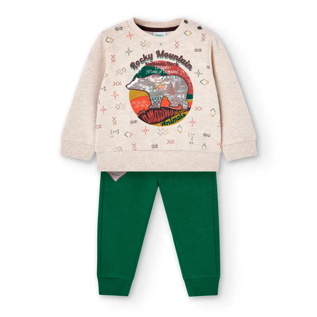 [317090] Conjunto Sudadera Oso