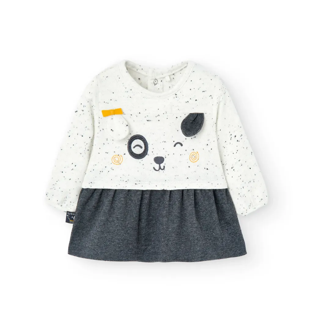 [137089] Vestido Combinado Perrito