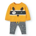 Conjunto Buzo Tejido Perrito