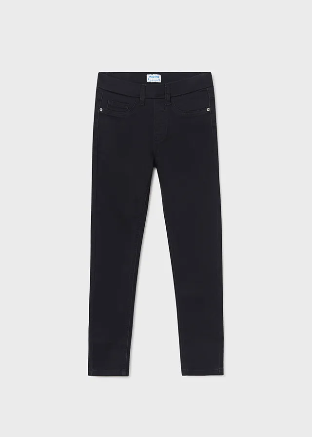 [578] Leggings Jean Negro-Gris