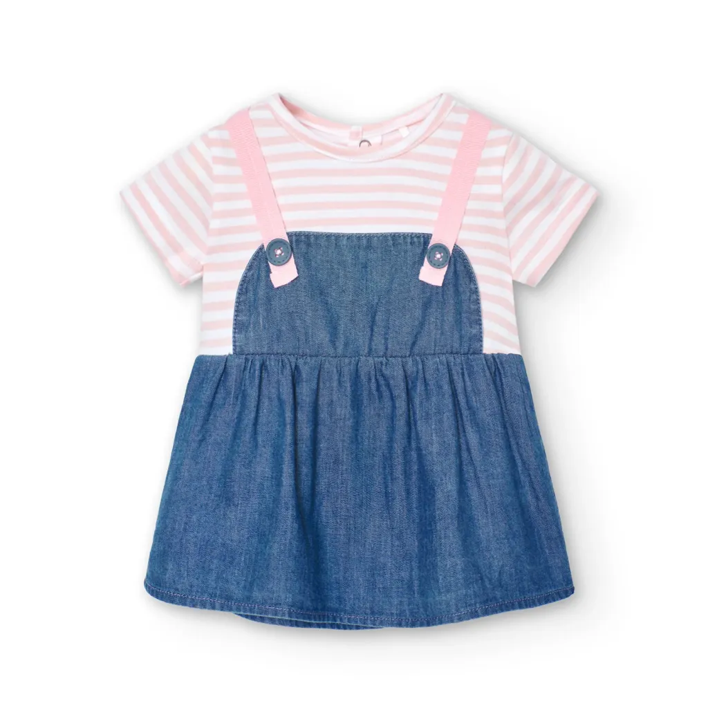 [108010] Vestido Indigo Bebé