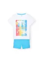 Conjunto Short Azul Cielo