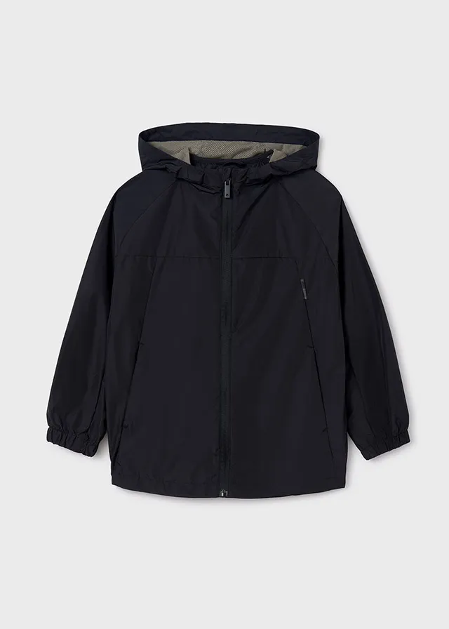 Cortavientos Negro Active