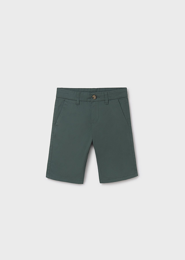 [242] Bermuda Dril Verde Pino