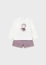 Conjunto Short Lila Brillante