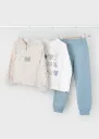 Conjunto Sudadera Estrellas Celeste