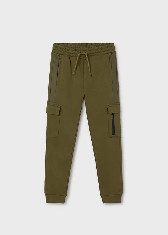 [7536] Jogger Cargo Verde