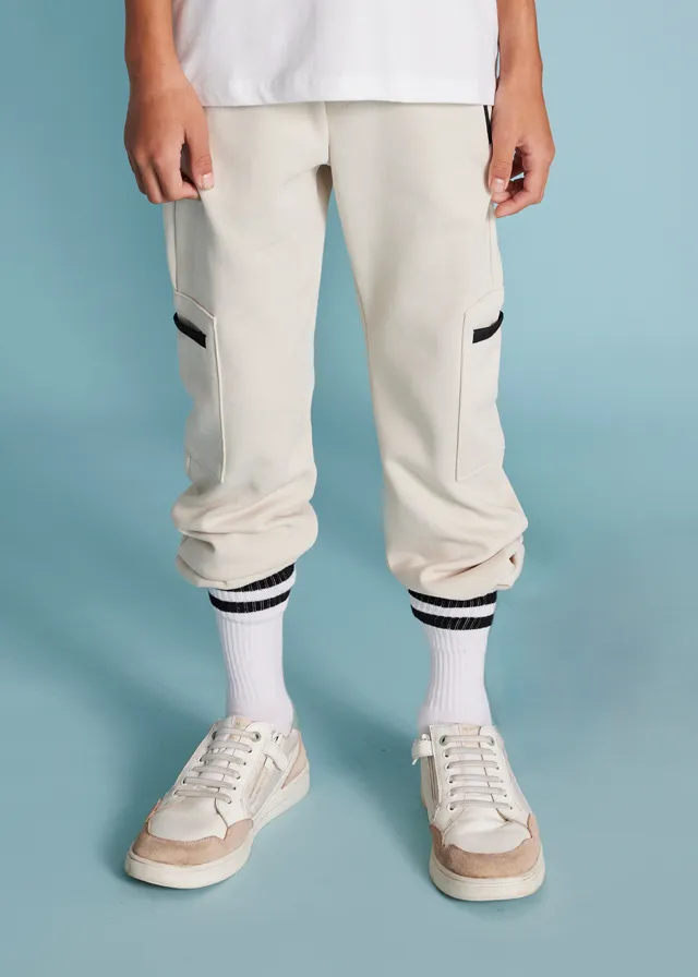 [6528] Jogger Arena Bolsillos con Cremallera