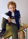 Conjunto Sudadera Chaleco Azul Navy