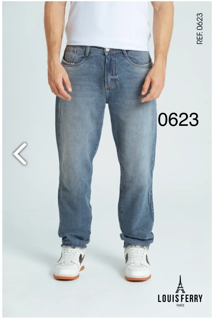 Jean Baggy Azul Medio