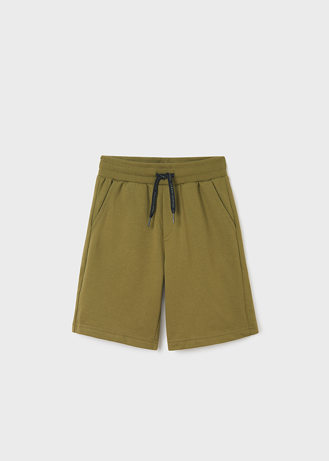 Bermuda Deportiva Verde Oliva