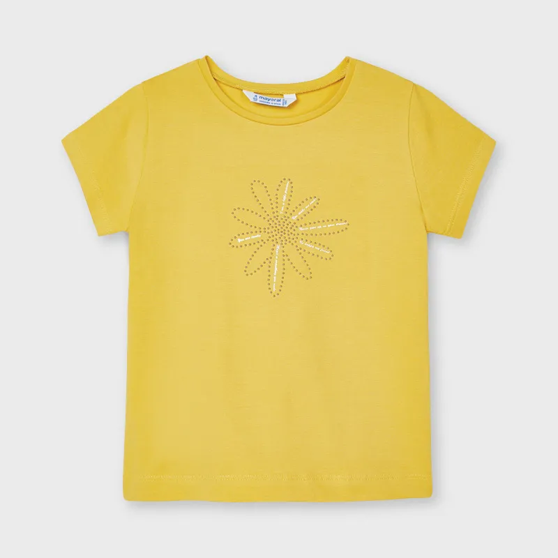 [174] Blusa Flor Apliques Mostaza (3)
