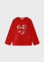 Blusa Roja Corazones