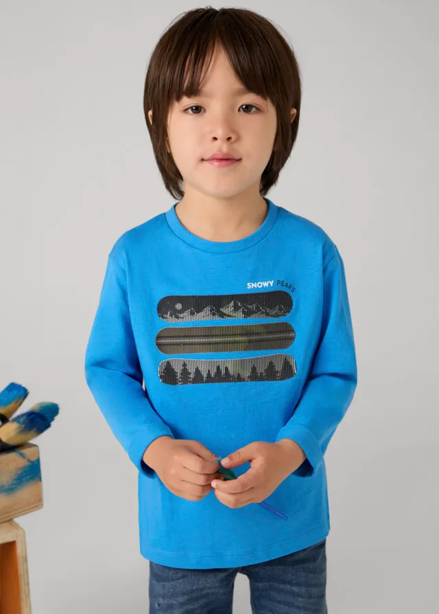 [4055] Camiseta Azul Lenticular Snowboard (3)