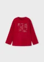 Camiseta Manga Larga Roja