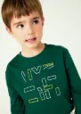 Camiseta Manga Larga Verde