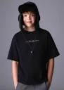 Camiseta Negra Básica Oversize