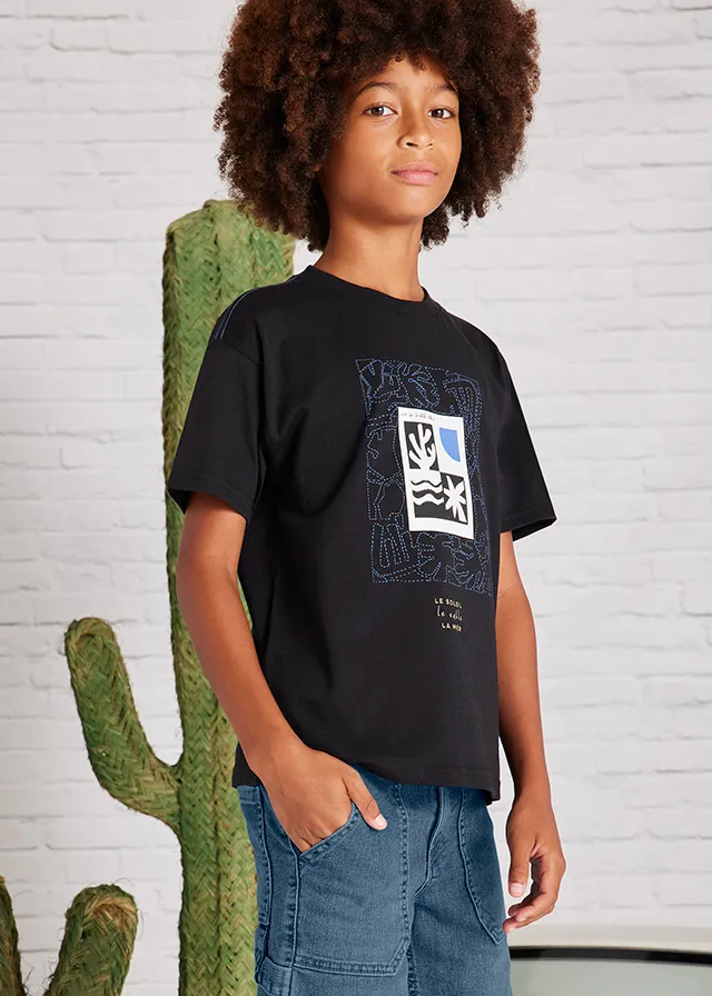[6005] Camiseta Negra Bordado (12)