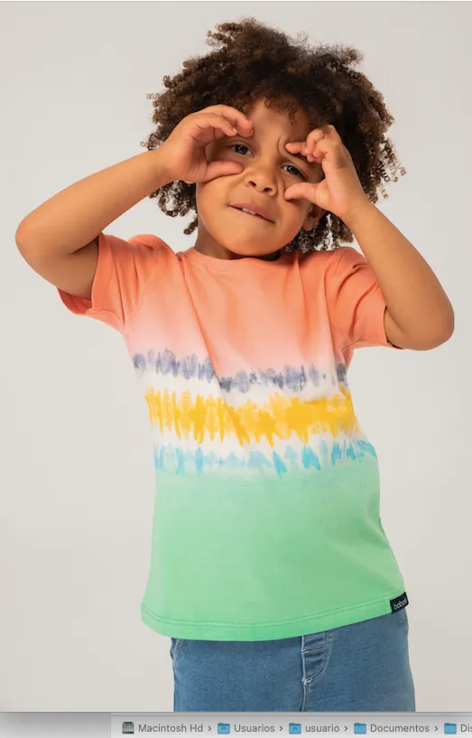 Camiseta Tie Dye Niño