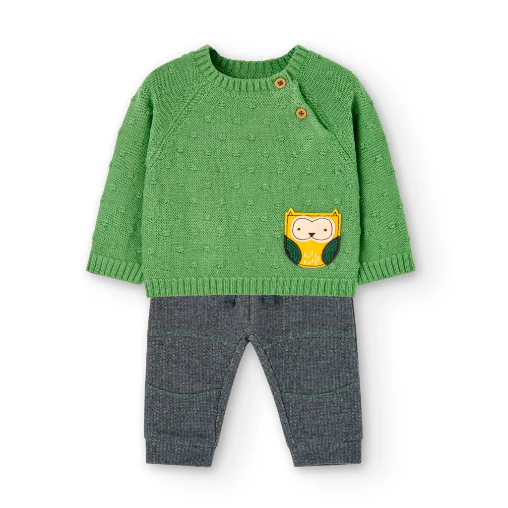 Conjunto Buzo Tejido