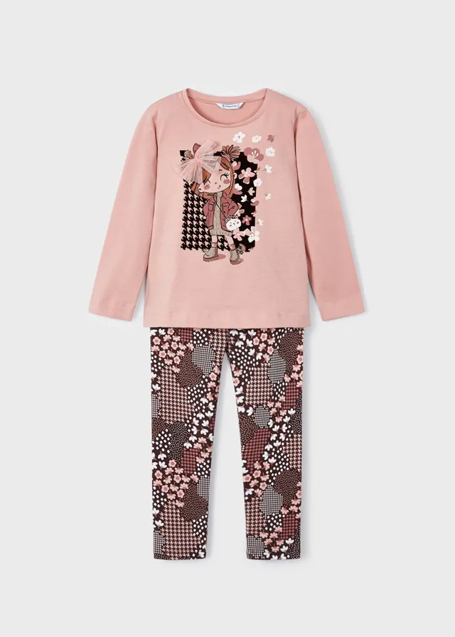 Conjunto Buzo y Leggings Nude