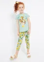 Conjunto Leggings Aguamarina Niña