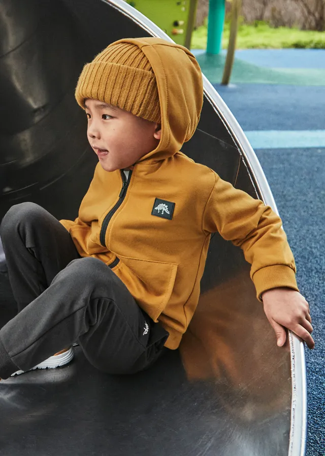 [4806] Conjunto Sudadera Mostaza (4)