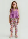 Conjuntos Leggings Pescador Purpura