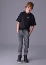 Jogger Cargo Gris Envejecido