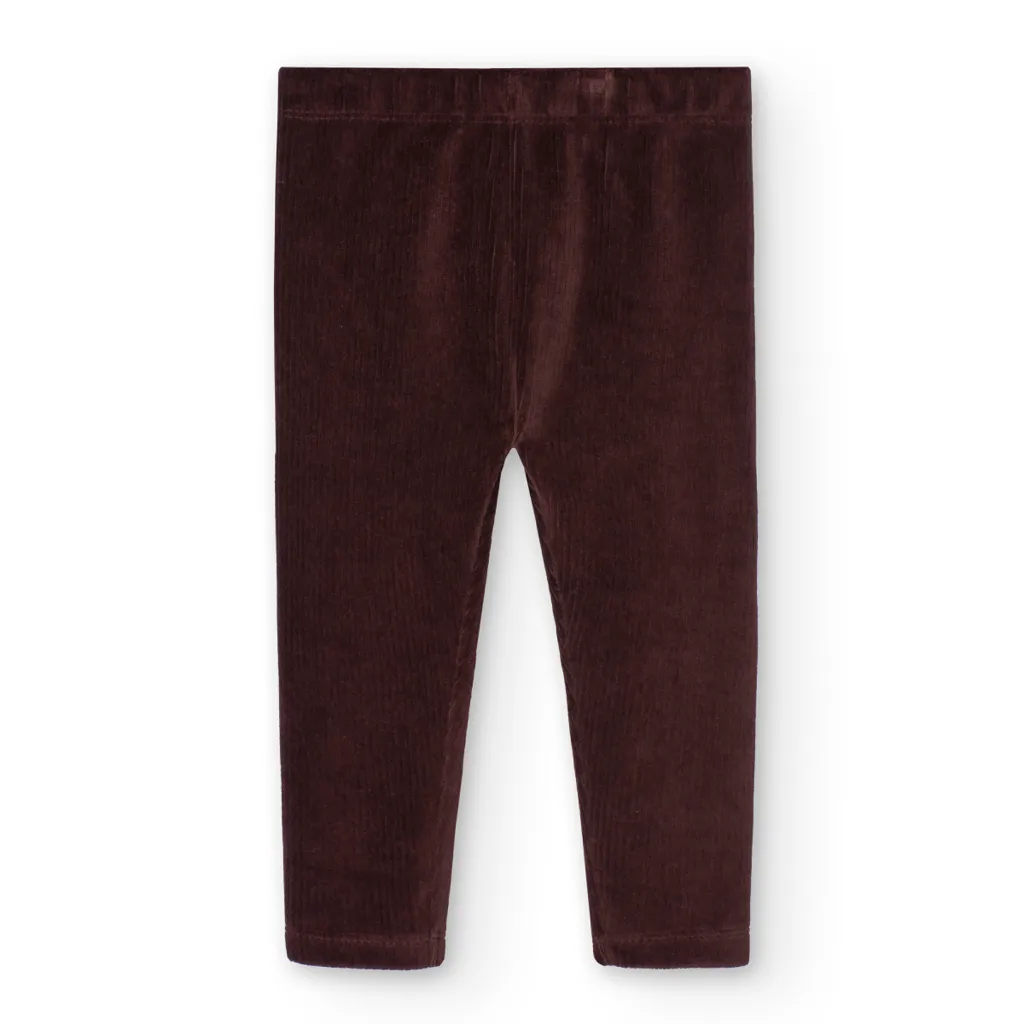 Leggings Corduroy Cafe