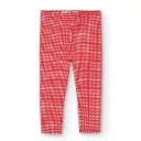 Leggings Corto Rojo Lunares Niña