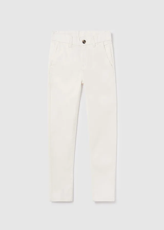 Pantalón Dril Color Crudo