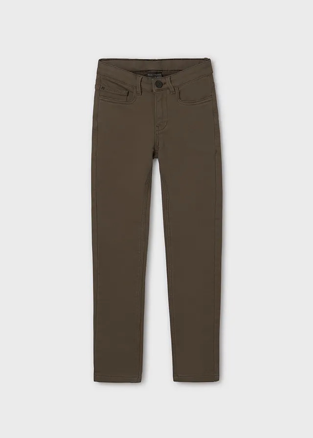 Pantalón Dril Stretch Verde