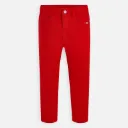 Pantalón Felpa Rojo Niña