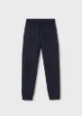 Pantalón Sudadera Azul Contrastes