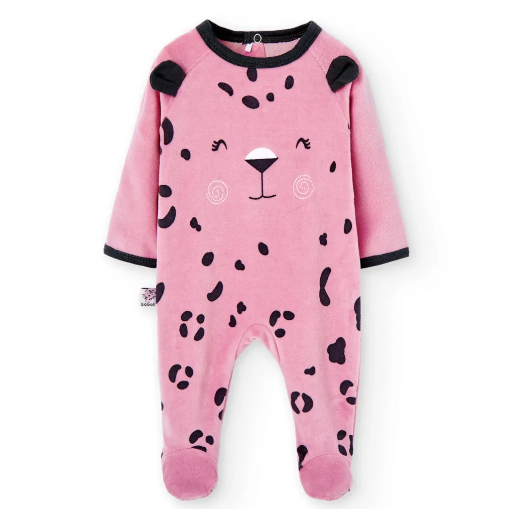 Pijama Rosa Leopardo