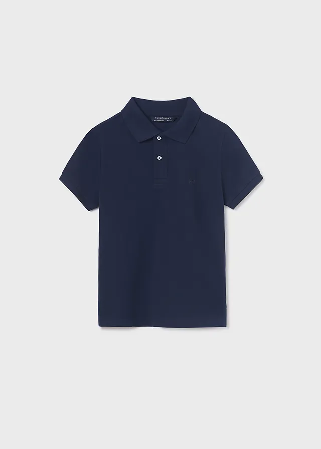 [890] Polo Azul Oscuro Niño (10)