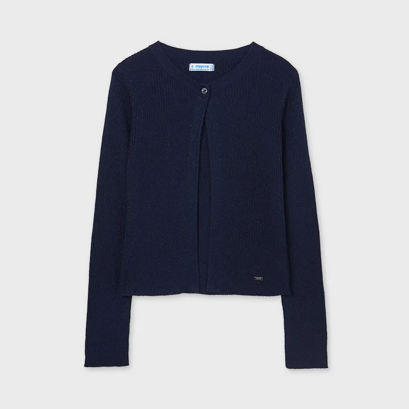 Saco Hilo Azul Oscuro Niña