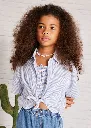 Set Camisa y Top Rayas